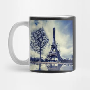 Eiffel Tower And The Tree Mug